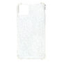 Clear Glitter Protective Phone Case - Fits iPhone 11,