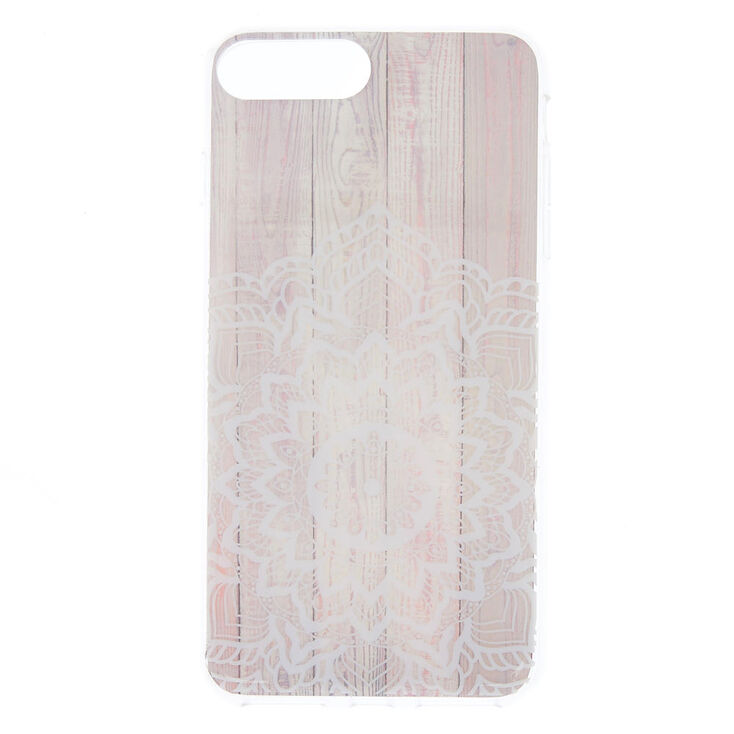 Wood Mandala Phone Case - Fits iPhone 6/7/8 Plus,