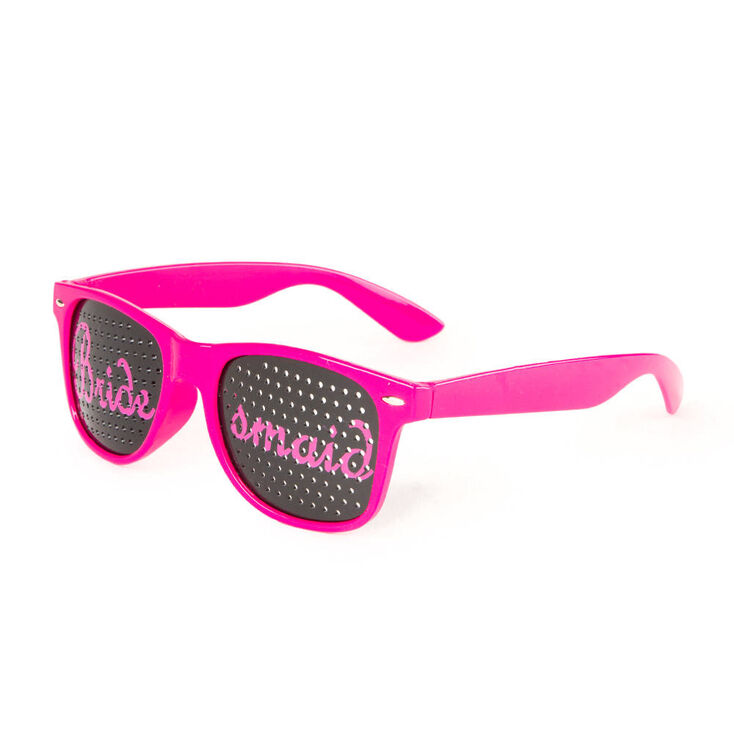 Bridesmaid Perforated Lens Sunglasses,