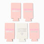 Getting Hitched Bride &amp; Bridesmaids Tall Can Cooler Set - 5 Pack,