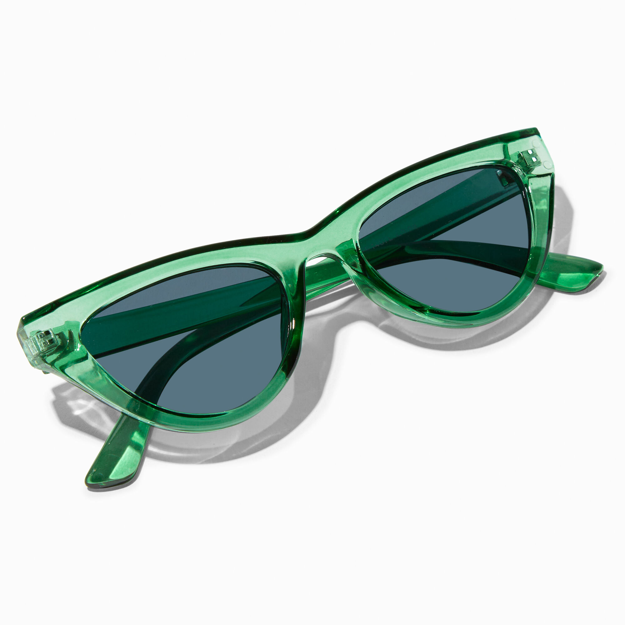 Emerald green cat eye glasses online