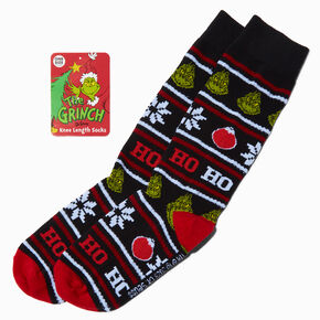 Dr. Seuss&trade; The Grinch &quot;Ho Ho Ho&quot; Knee Socks,