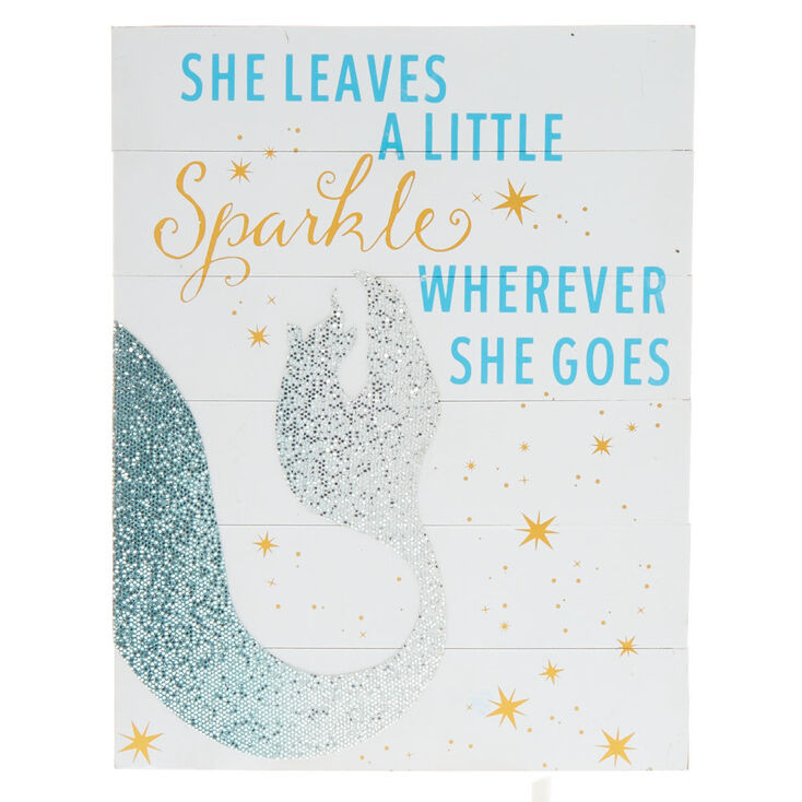 Mermaid Wooden Wall Décor,