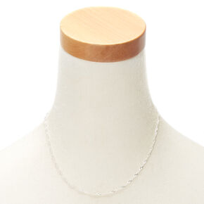 Silver Classic Chain Necklace,