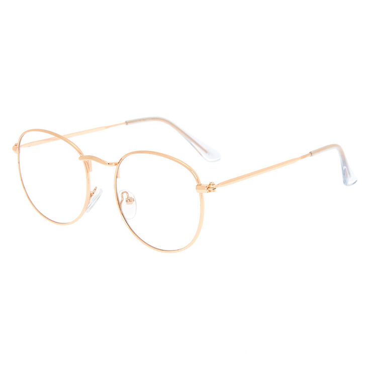 Rose Gold Retro Frames,
