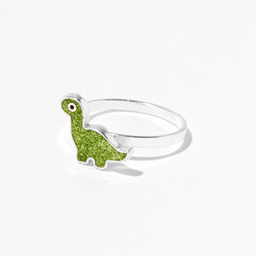 Green Glitter Dinosaur Fidget Ring,