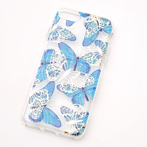 Blue &amp; White Butterflies Phone Case - Fits iPhone&reg; 6/7/8/SE,