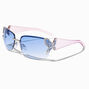 Embellished Blue Butterfly Sunglasses,