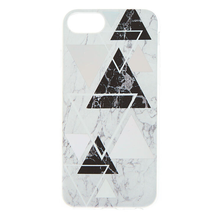 Geometric Marble Phone Case - Fits iPhone 6/7/8 Plus,