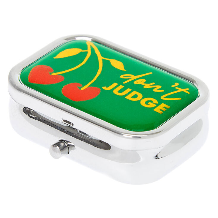 Don’t Judge Cherries Pill Box,