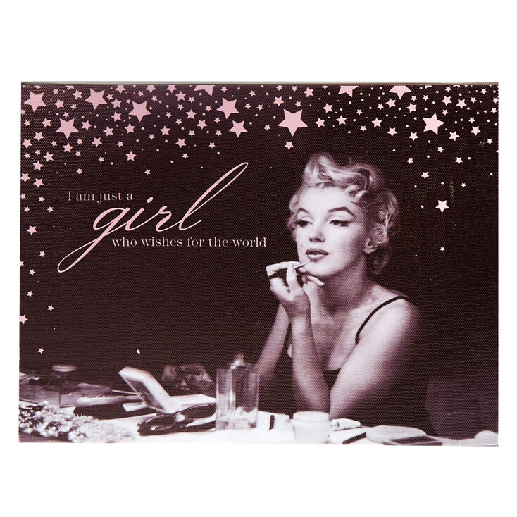 Marilyn Monroe Just a Girl Wall Art,