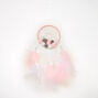 Pink Pom Pom Feather Hanging Wall Art,