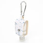 White Marble Holder with Anti-Bacterial Hand Sanitizer,