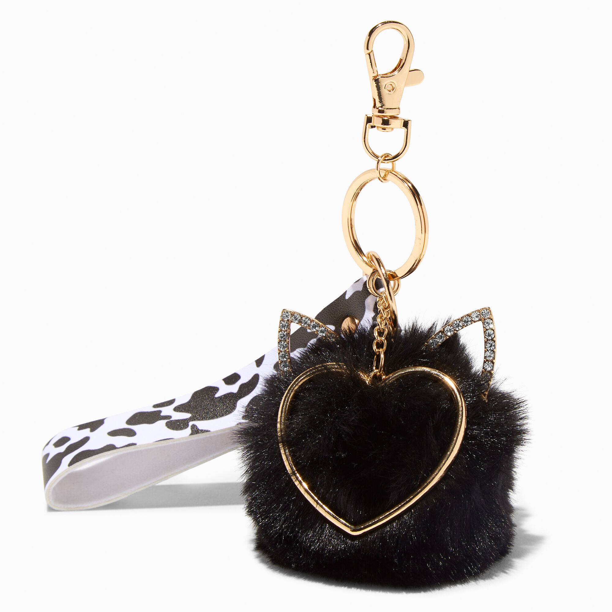Cat pom sale pom keyring
