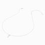 Silver Zodiac Embellished Pendant Necklace - Sagittarius,
