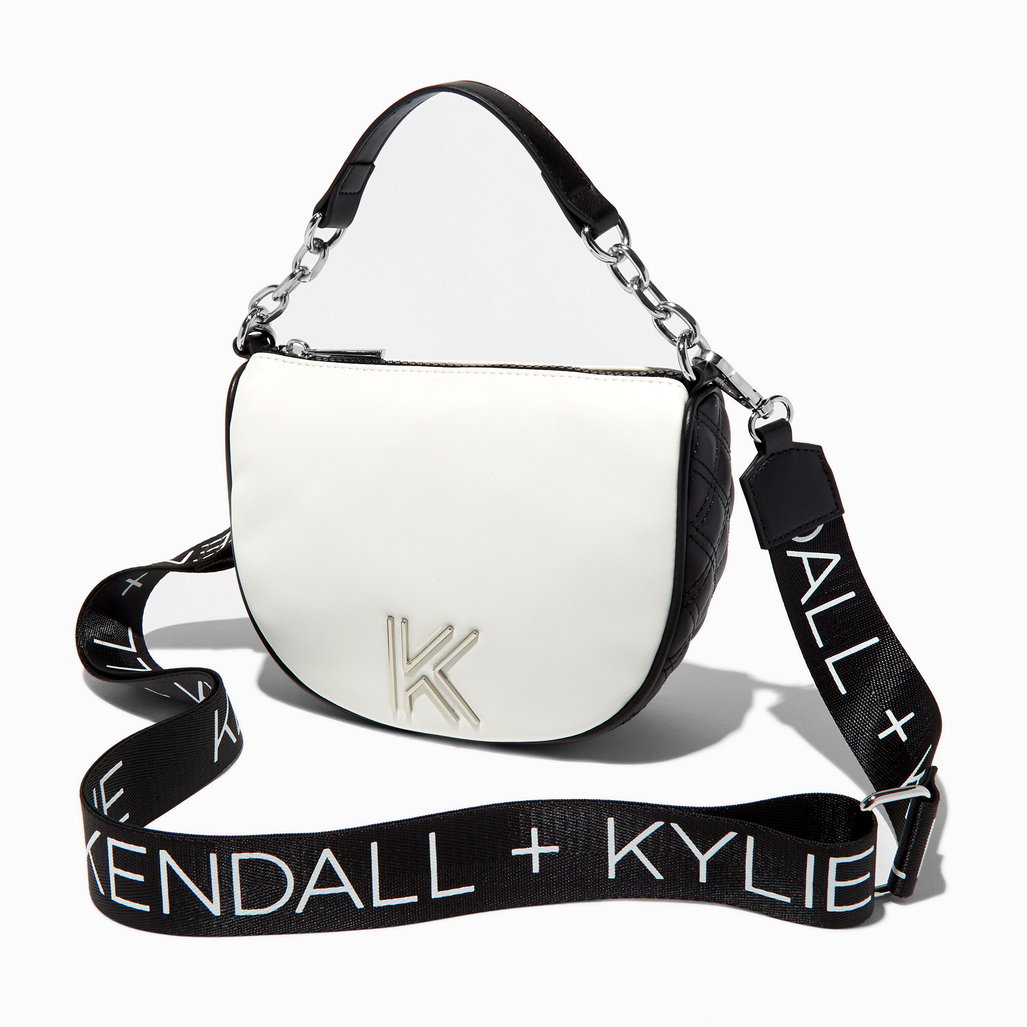 KENDALL + KYLIE Black Shoulder Handbag | Icing US