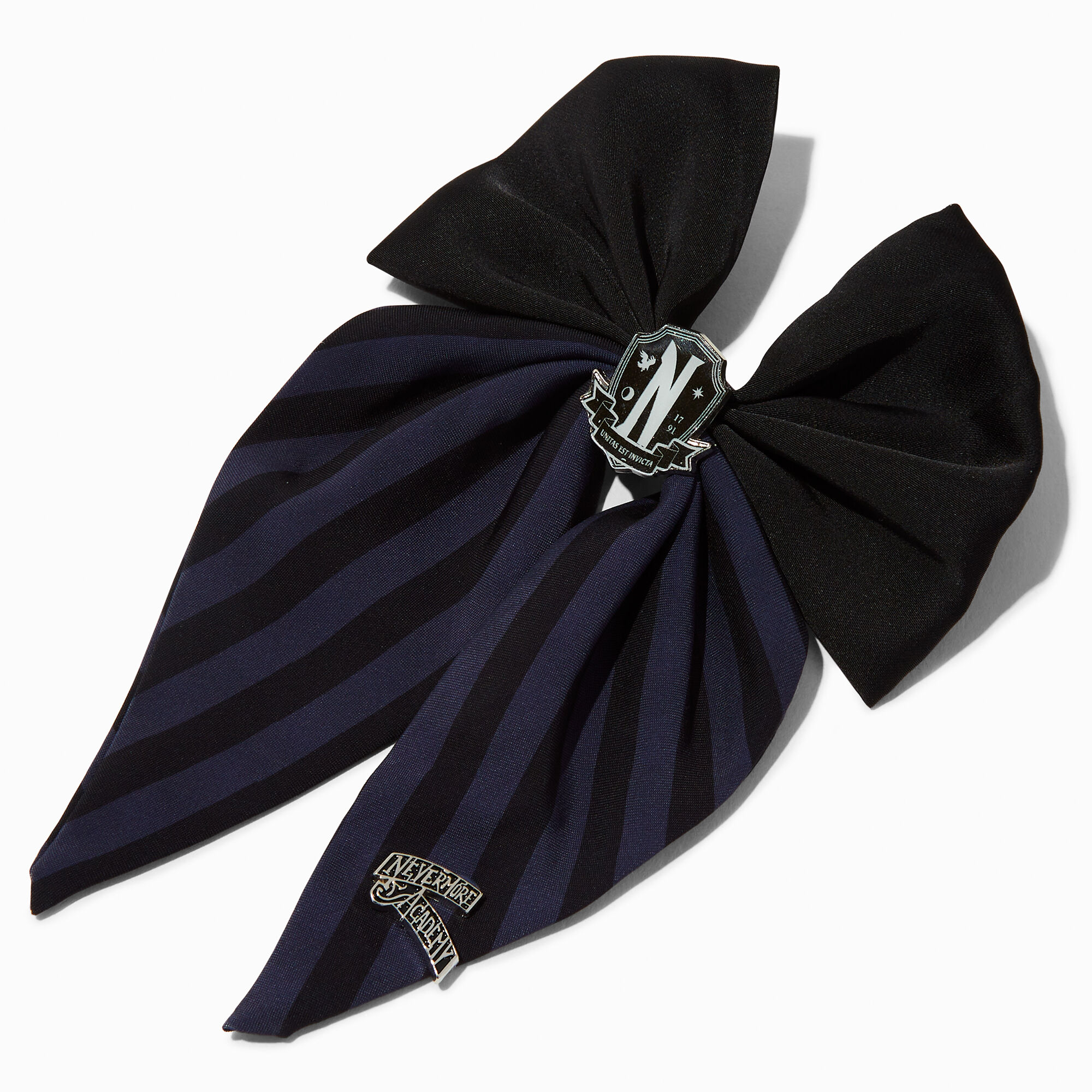 Wednesday™ Black Logo Hair Bow | Icing US