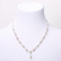 Silver Rhinestone Looped Jewelry Set - 2 Pack,