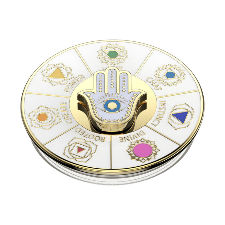 PopSockets PopGrip - Enamel Chakras Spinner,