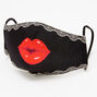 Cotton Big Red Lips Face Mask - Adult,