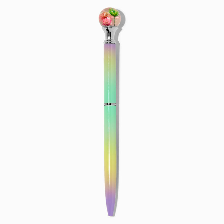 Flower Globe Topper Ombr&eacute; Pen,
