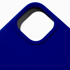 Cobalt Blue Silicone Phone Case - Fits iPhone&reg; 13/14/15,
