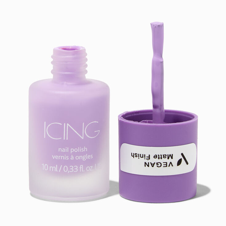 Vegan Matte Effect Nail Polish - Lilac,