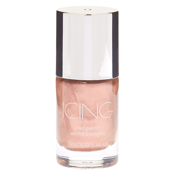 Shimmer Nail Polish - Rose Gold,