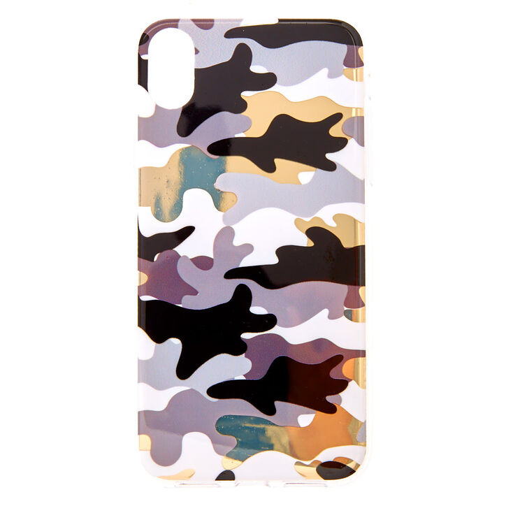 Metallic Camo Phone Case - Fits iPhone XR,