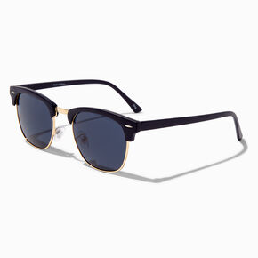 Navy Blue Browline Sunglasses,