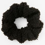 Teddy Hair Scrunchie - Black,