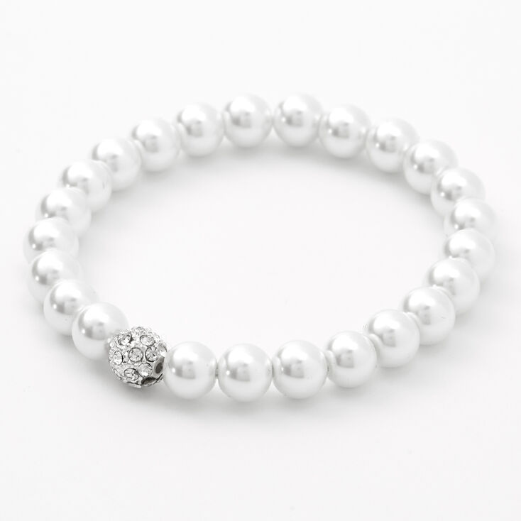 Pearl and Rhinestone Jewelry Set - 3 Pack,