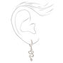 Silver Textured Snake Jewelry Set - 4 Pack,
