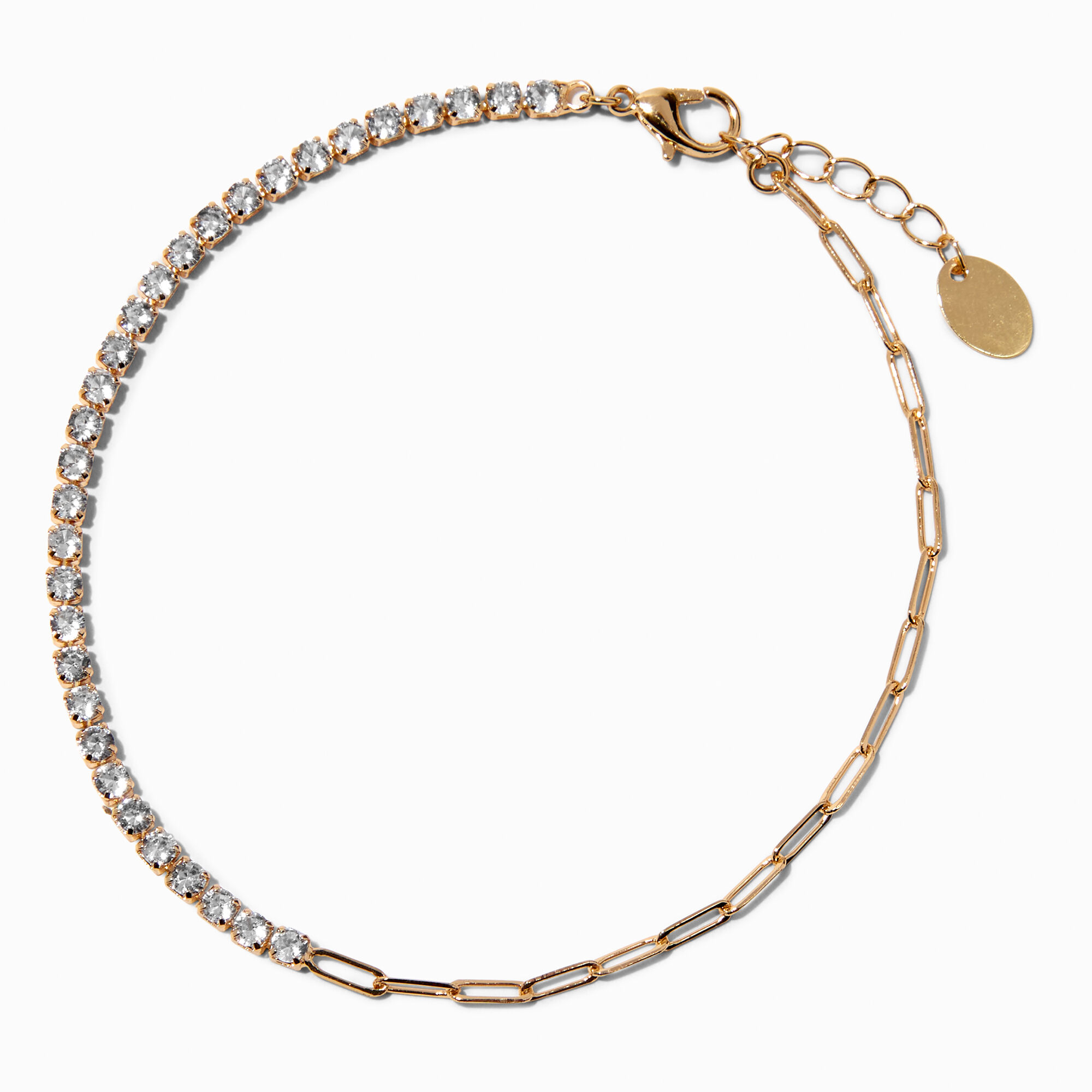 Cubic hotsell zirconia anklet