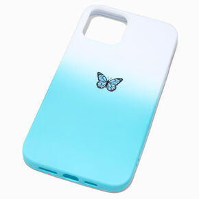 Ombre Blue Butterfly Phone Case - Fits iPhone&reg; 12 Pro Max,