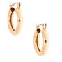 Gold 20MM Tube Hoop Earrings,