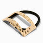 Hammered Rectangle Cuff Hair Ties - 2 Pack,