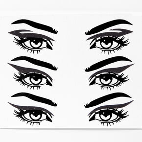 Glitter Winged Liner Stickers &#40;3 Pack&#41;,