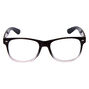 Ombre Retro Clear Lens Frames - Black,