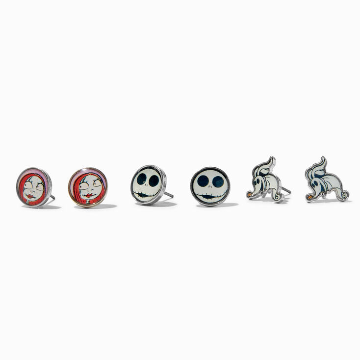 The Nightmare Before Christmas&reg; Enameled Stud Earring Set - 3 Pack,