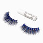 Blue &amp; Purple Multicolored Vegan False Eyelashes,
