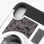 Black Glitter Camera Phone Case - Fits iPhone&reg; XR,