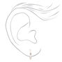Mixed Metal Floral Love Stud &amp; Hoop Earrings - 20 Pack,