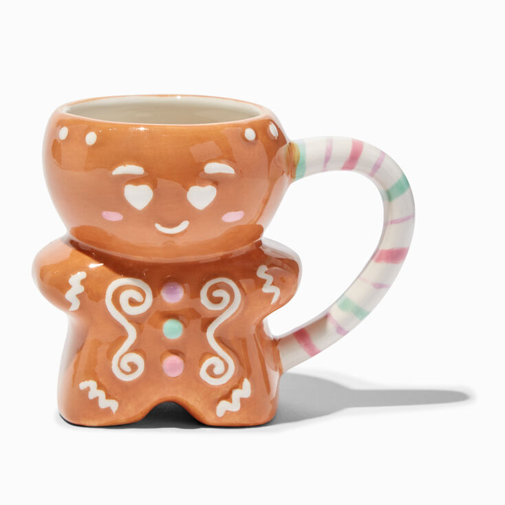 Gingerbread Cookie Ceramic Mug,