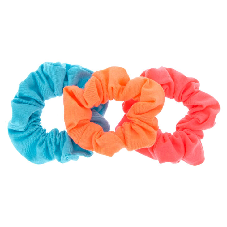 Neon Hair Scrunchies,