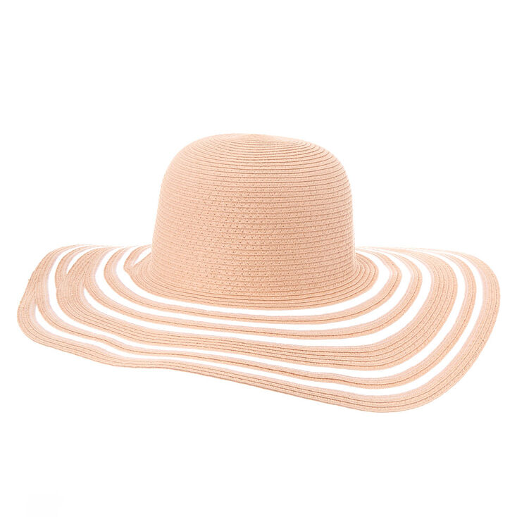 Large Floppy Sun Hat - Blush,