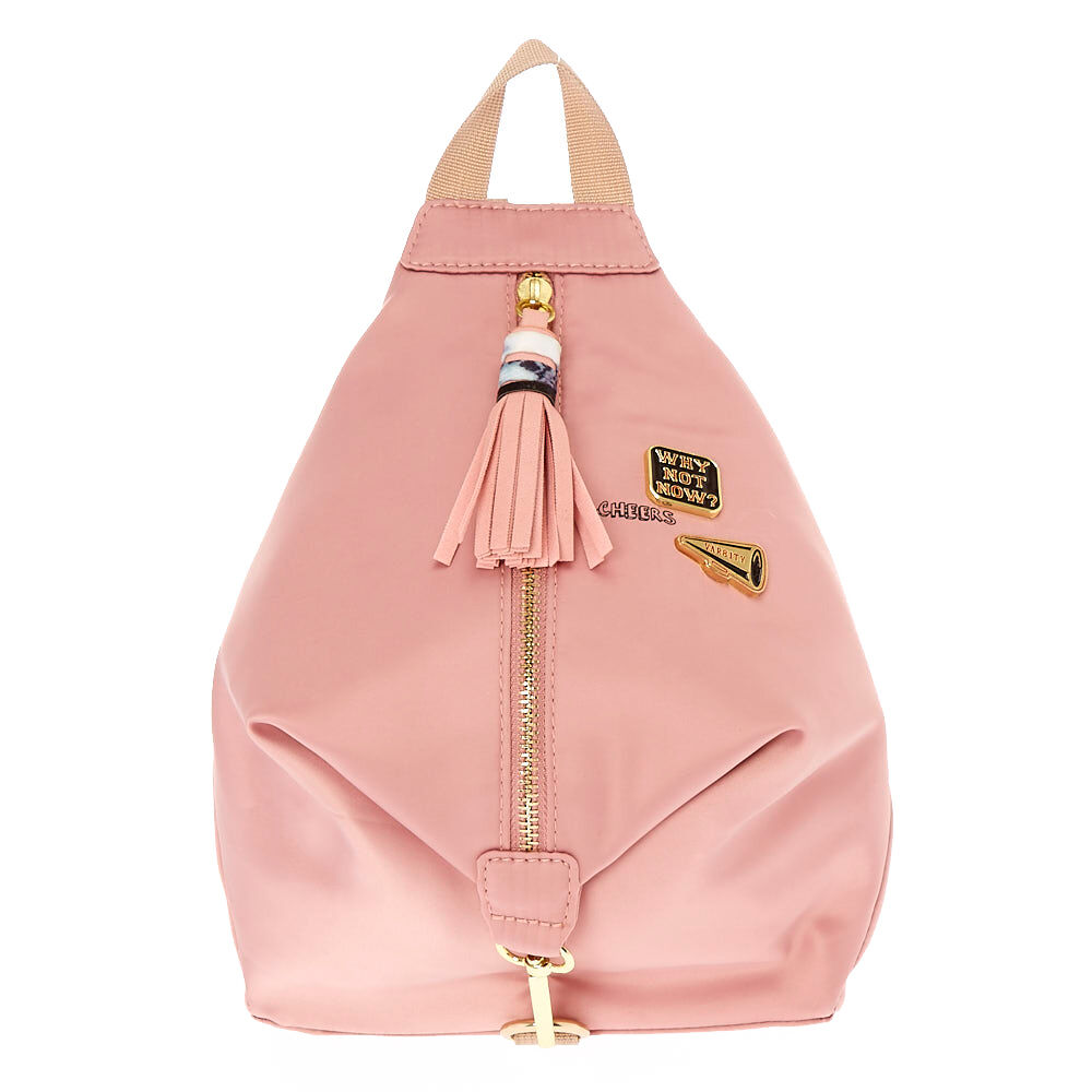 blush pink backpack