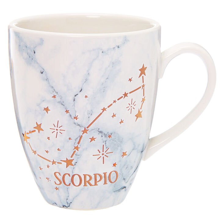 Ceramic Marble Zodiac Mug - Scorpio,