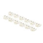 Sterling Silver Earring Back Replacements - 12 Pack,