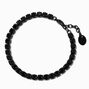 Black Stainless Steel Cubic Zirconia Tennis Bracelet,